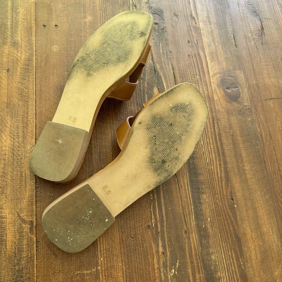 Steve Madden Hadyn Cognac Leather Sandal size 8.5 - Picture 5 of 5